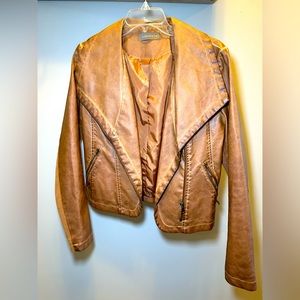 Faux Leather Jacket